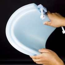 Toilet soft gasket toilet lid toilet lid four seasons universal thickened silicone foam old toilet cover