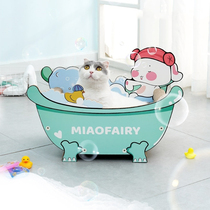 Bath cat scratch board cat nest one wear-resistant cat corrugated paper large multi-function Net Red large toy