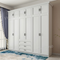 Aluminum alloy wardrobe Wardrobe overall assembly cabinet Household aluminum all-lv home All-aluminum furniture Whole house customization