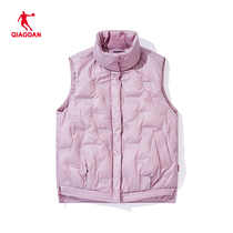 China Jordan sports vest womens winter new warm woven down vest to keep warm GMD12223521