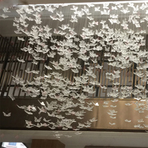 Hotel lobby Air pendant shopping mall atrium ceiling Sky hanging decoration kindergarten ceiling Butterfly restaurant pendant