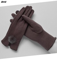 Winter gloves womens autumn and winter Cotton womens warm gloves touch screen womens winter driving spring and autumn single layer