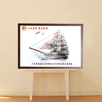 Smooth sailing boat creative sign-in board Mid-Autumn Festival Christmas anniversary Thanksgiving fingerprint sign-in Tree birthday sign-in painting