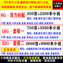 Student TXT e-book novel card mobile phone memory card mp3p4 sports running song tf pop music card