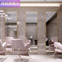 Hairdressing shop mirror hair salon special mirror table Net Red full body fitting mirror Wall self-adhesive hanging wall home ins