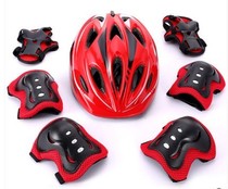  Balance car protective gear set Half helmet Cycling childrens equipment Primary school student protection 4-8 years old children skateboarding boys