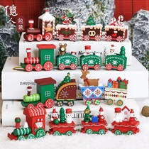 Glitter Crystal Elk Ornament Valentines Day Crown Decoration Snowflake Christmas Party Dessert Desk Dress