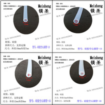 Silicone hollow round tube high temperature resistant silicone sealing strip silicone hose inner diameter 4 outer diameter 12 white silicone