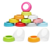Specially equipped with Beichen bottle cap Wide diameter bottle cap accessories Pacifier screw cap ring Middle ring lid dust cover