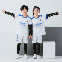 Real Madrid Jersey childrens football suit men Real Madrid 7 C Robbenzema custom competition training suit