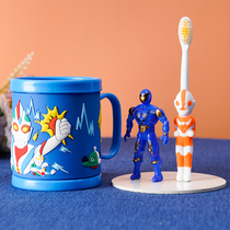 Altman childrens Cup cartoon anti-fall brush tooth Cup cute baby mouthwash Cup boy tooth cylinder plastic with handle