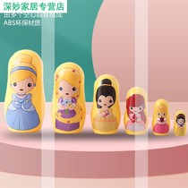 Russian style doll 6-layer new Chinese style princess girl cute childrens educational toy birthday gift