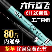 Wuhan Tianyuan Dawa Thousands Day Carbon Fishing Rod super-light ultra-hard 6H19 Crucian Carp Rod Bench Fishing