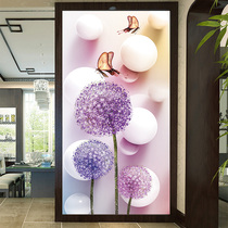 Wallpaper stickers modern minimalist decorative wallpaper wall stickers porch corridor living room vertical 3d self-adhesive mural