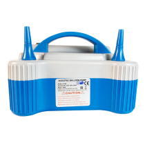 Electric pump balloon blowing machine air pump tool portable automatic air pump double hole out a variety of helium