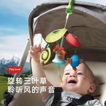 Tinylove baby bed Bell baby cart pendant toy car rattle safety seat appease puzzle Wind Bell