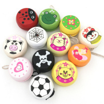 5cm wooden yo-yo wooden personality creative building blocks childrens toys personality sports yo-yo