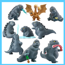 Q version of Godzilla 2 monster childrens toy doll ornaments hand-made model living room model blind box gift gift