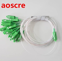 10 PCS Lot 1X8 1X16 PLC SC APC SM 0 9mm G657A1 PVC 1m FTTH F