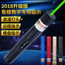 Laser flashlight laser green super strong infrared laser light blue Children blue strong flashlight with laser light