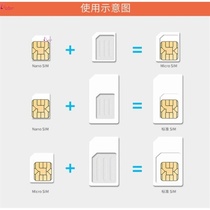 Small card bigger card 4s mobile phone plugging slot se phone sim card holder iphone5s Kato 6plus metal 6s