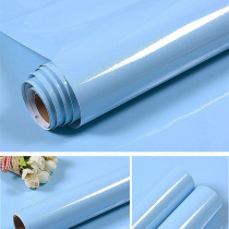 Pure color baking lacquered aluminum foil sticker waterproof oil-proof and moisture-proof self-adhesive home with wardrobe cupboard subdoor decoration Refurbished Sticker