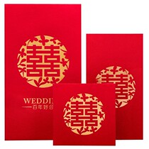 Fengbao gift engagement change pocket wedding red envelope gift Gold million yuan super big profit is red envelope universal large