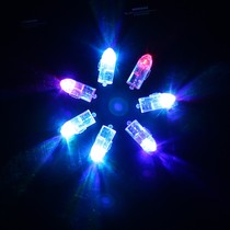 Small bulb LED light electronic color light mini diy handmade decorative button belt battery model luminous lamp bead flashing light