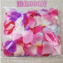 Plastic flower semi-plastic flower debate plastic petals rose surprise fake petals hand flower room wedding cloth flower