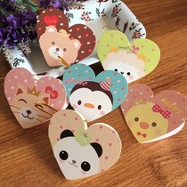 Wishing tree blessing card Qixi Festival Wishing Card Message Card Dragon Boat Festival Love Card Creative Heart-shaped Card Xiaohe