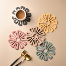 Flower heat insulation pad creative silicone table anti-scalding pad household anti-skid bowl pad anti-heat plate pad dish pad pan pad
