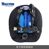 Halcyon ELEMENT™Pro double bottle back fly technology diving carbon fiber back plate can be customized color