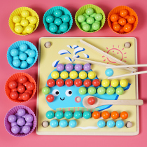 Color recognition pairing distinction recognition cup MontsEarly teaching toys baby hand fine hand