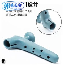 Suction type thick door handle protective cover bedroom bumping toilet anti-static silicone anti-collision child protection