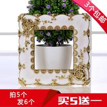 Switch rims cover Protection Decorative Painting Wall Sticking High-end Release Dirty Minimalist Modern Light Lavish Crystal Nordic Style Bedroom