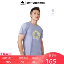 BURTON BURTON Official Men and Women T-Shirt UNDERHILL Short Sleeve T-Shirt Breathable Outdoor Sports T-Shirt 230921
