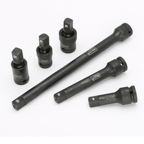 1 2 Small wind gun adapter Electric wrench sleeve Universal joint connecting rod Pneumatic afterburner Heavy duty extension rod