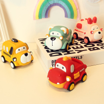 Childrens toy car Boy car toy baby return car inertia cartoon child 1-2-3 years old infant