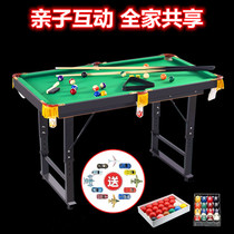 Black eight childrens pool table table fluffy child snooker folding lift home lift