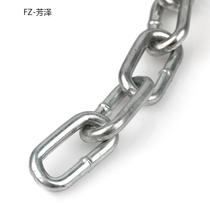 3 4 5 6 8 10mm plus coarse plated zinc iron chain lock dog chain welding burglar-proof coarse iron chain