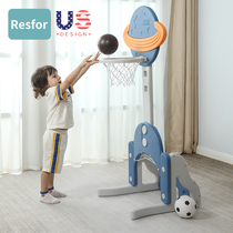 Resfor Basket Ball Rack Children Liftable Indoor Throw Basket box Baby 1-2-3-year-old boy Home Soccer Toys