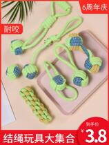 Dog Glowing Sound Toy Ball Golden Hair Teddy Puppies Grinding Toys Samoyabi Bear Toys Pet Supplies