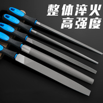 Semi-circular file chisel high-carbon steel metal snail grinding tool convenient triangle fitter artifact easy to accept can hang
