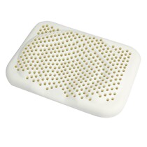 Baby latex pillow Newborn anti-biased head flat head styling pillow 0-1-2 years old corrective head baby breathable pillow