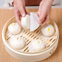 Inquiry special steamed buns special paper steamed buns disposable non-stick round paper pad Oil paper bread steamer bottom paper holder