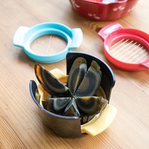 Three-in-one multifunctional egg cutter household strawberry pine flower slicer egg cutter egg splitter