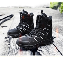 2021 cross-border oversized breathable outdoor military boots mens combat boots Special tactical boots high-top mens desert boots