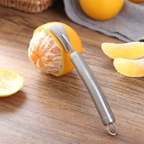 Orange peeler Orange peeler artifact 304 stainless steel open grapefruit cutter Quick peel orange peeler tool