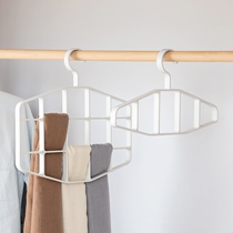 Scarf and tie storage artifact silk scarf hanger waistband hanger belt rack rack towel rack household Tie Rack