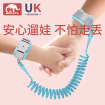 Childrens rope anti-lost walking baby traction rope baby anti-loss with children anti-lost bracelet anti-lost baby artifact